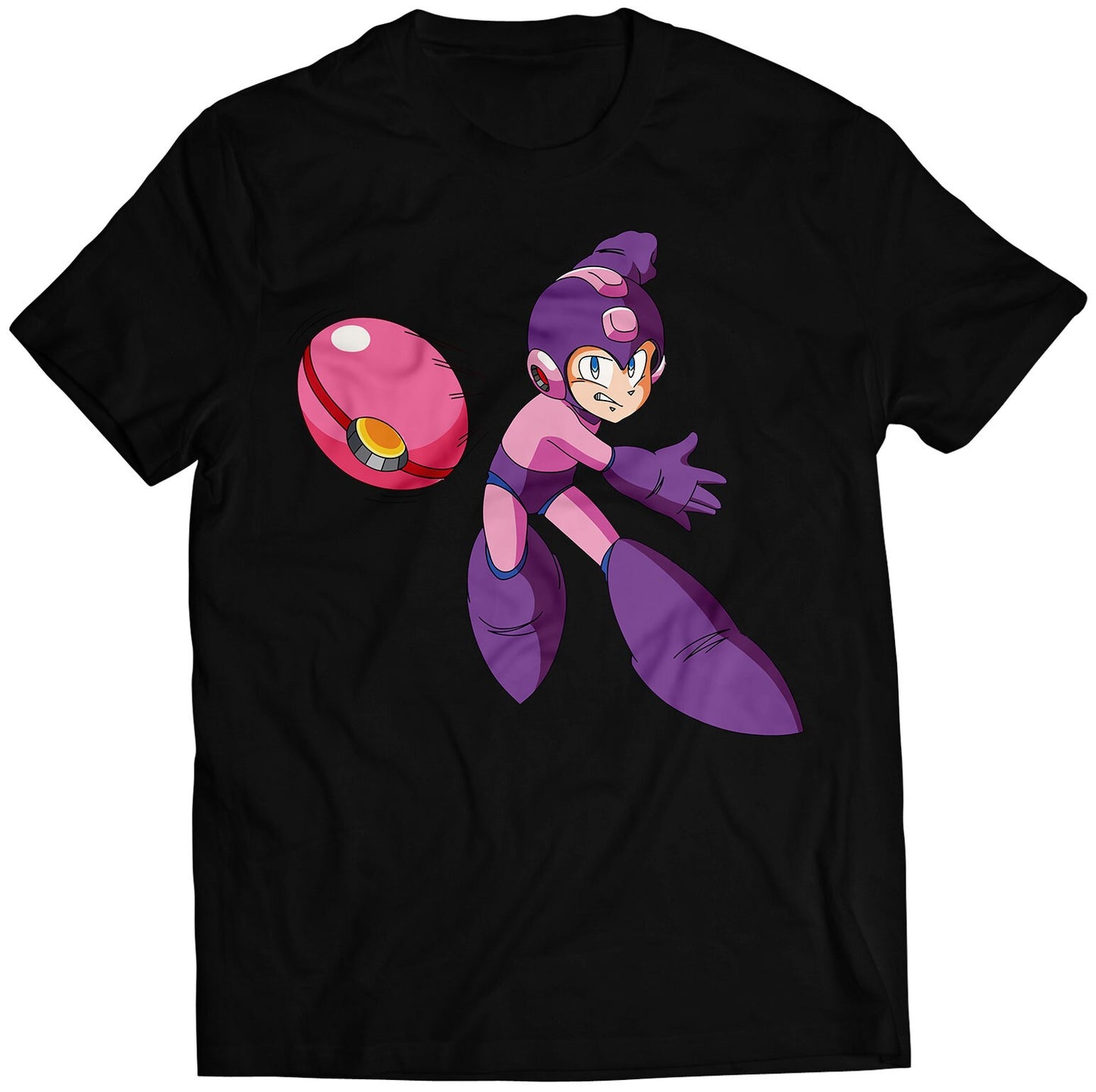 Rebound Striker Mega Boy 10 Rockboy Premium Unisex T-shirt (Vectorized Design)