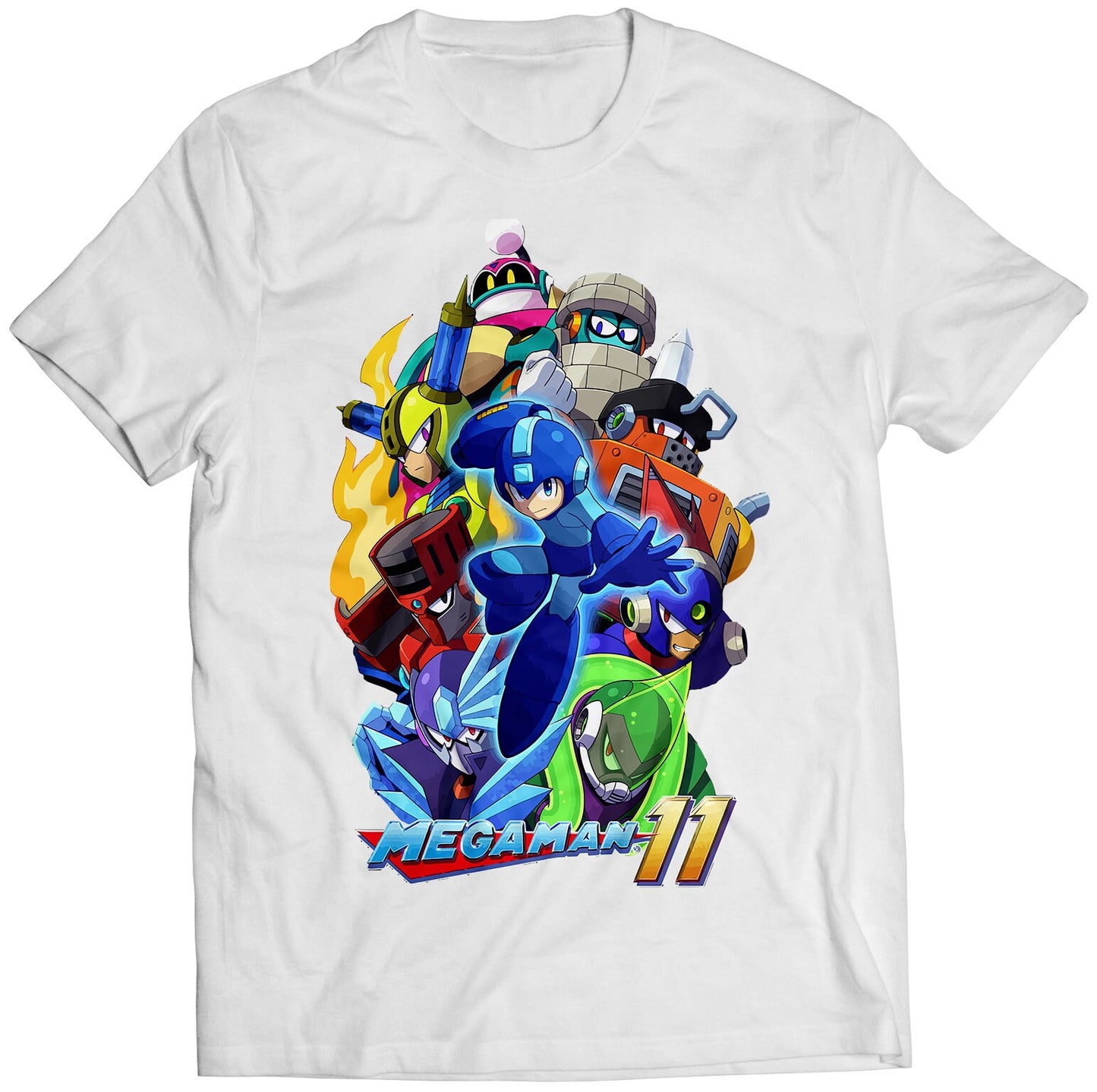 Rockboy 11 Mega Boy XI Cast Premium Unisex T-shirt (Vectorized Design)