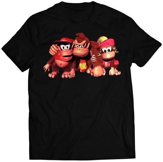 DKC2 Cast Premium Unisex T-shirt (Vectorized Design)