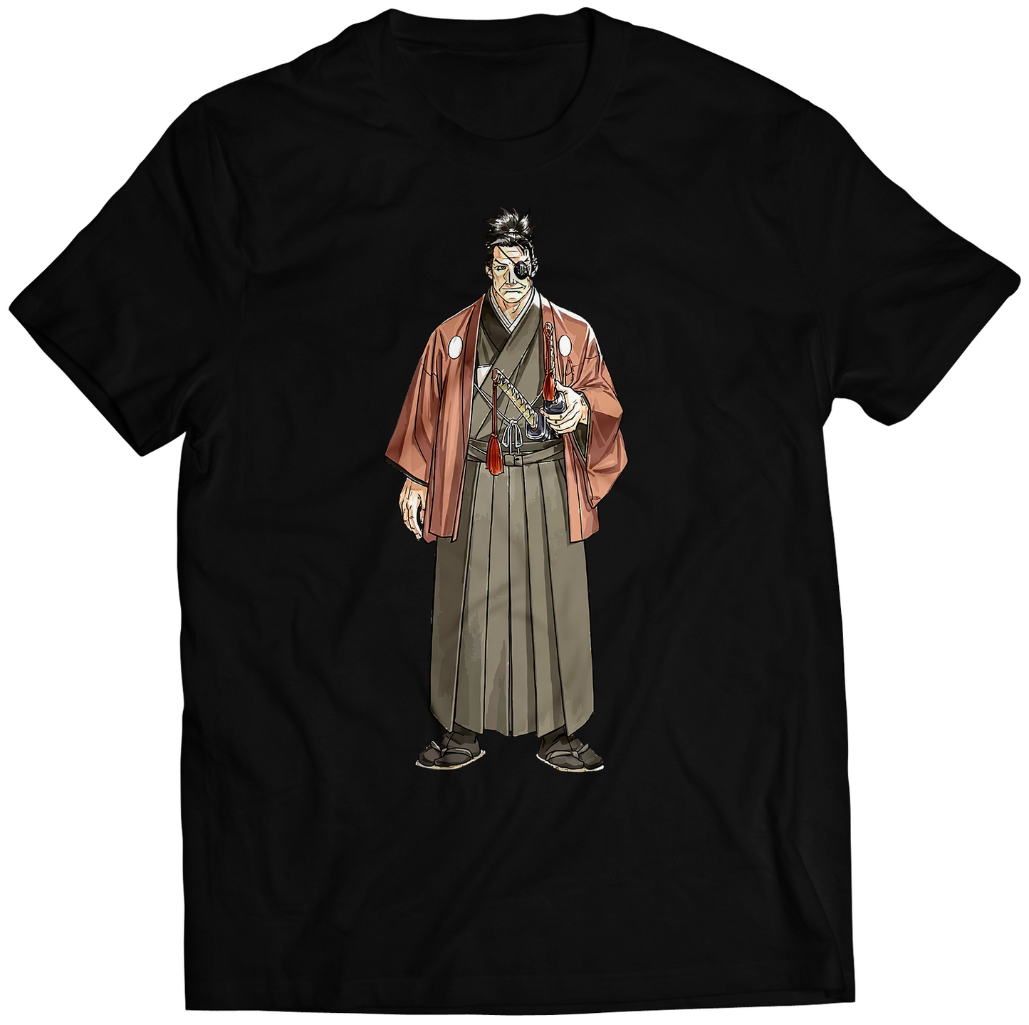Jubei Yagyu Samurai VI Tenka Premium Unisex T-shirt (Vectorized Design)