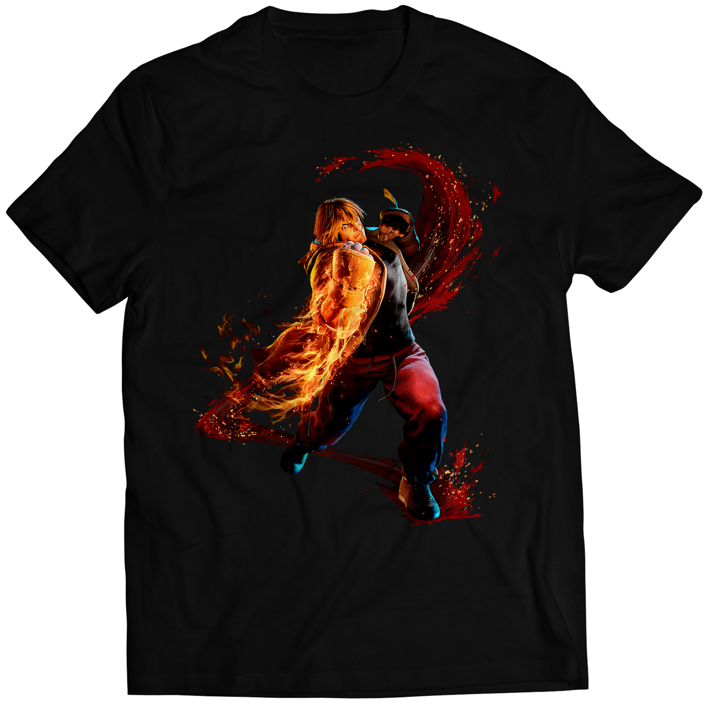 Ken SF6 Premium Unisex T-shirt (Vectorized Design)