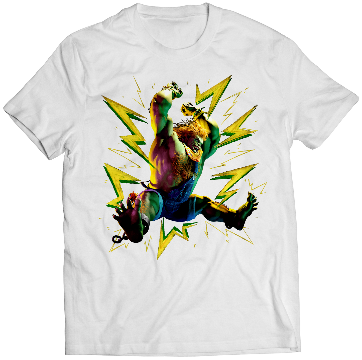 Blanka SF6 Premium Unisex T-shirt (Vectorized Design)