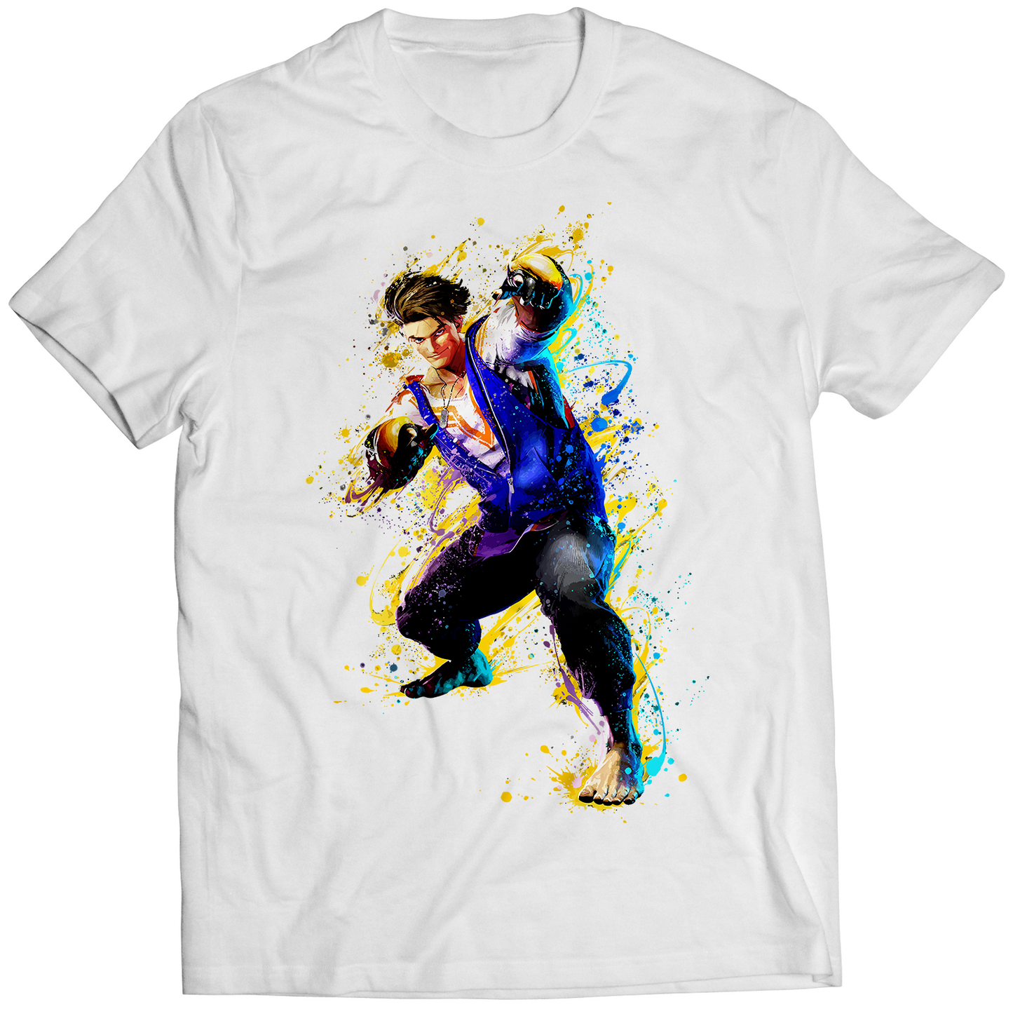 Luke SF6 Premium Unisex T-shirt (Vectorized Design)