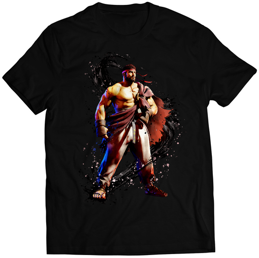 Ryu SF6 Premium Unisex T-shirt (Vectorized Design)
