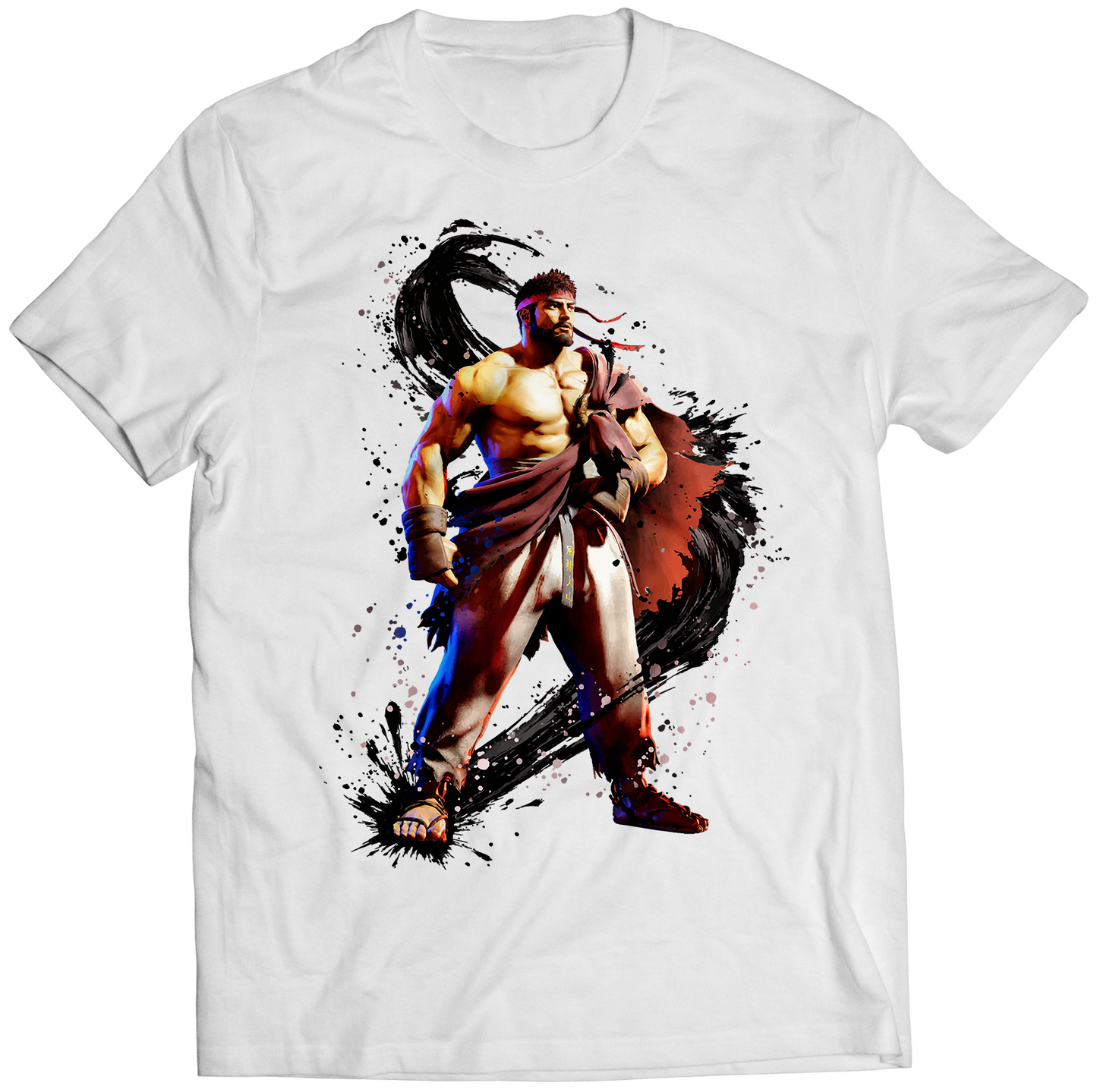 Ryu SF6 Premium Unisex T-shirt (Vectorized Design)