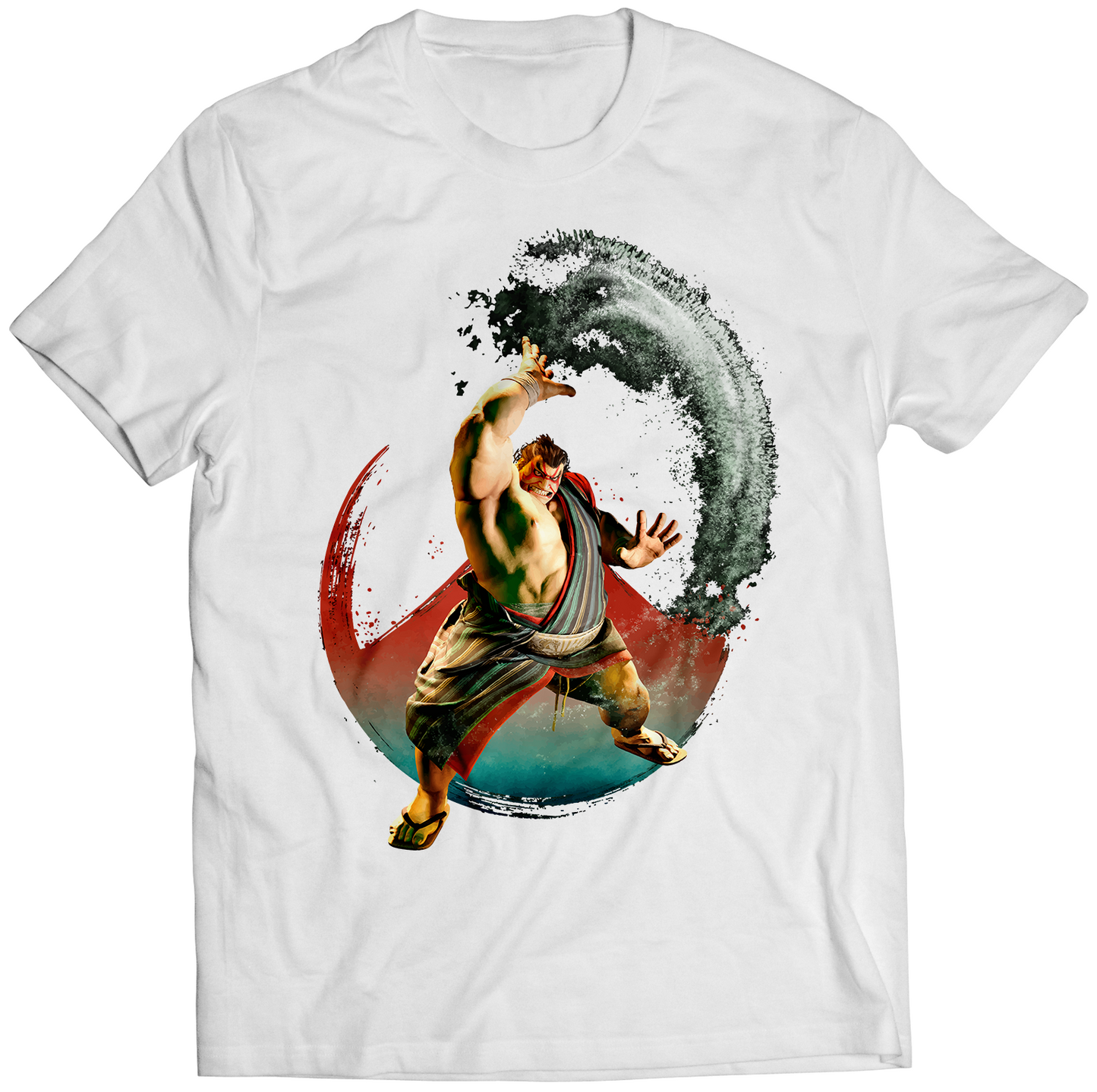 E Honda SF6 Premium Unisex T-shirt (Vectorized Design)