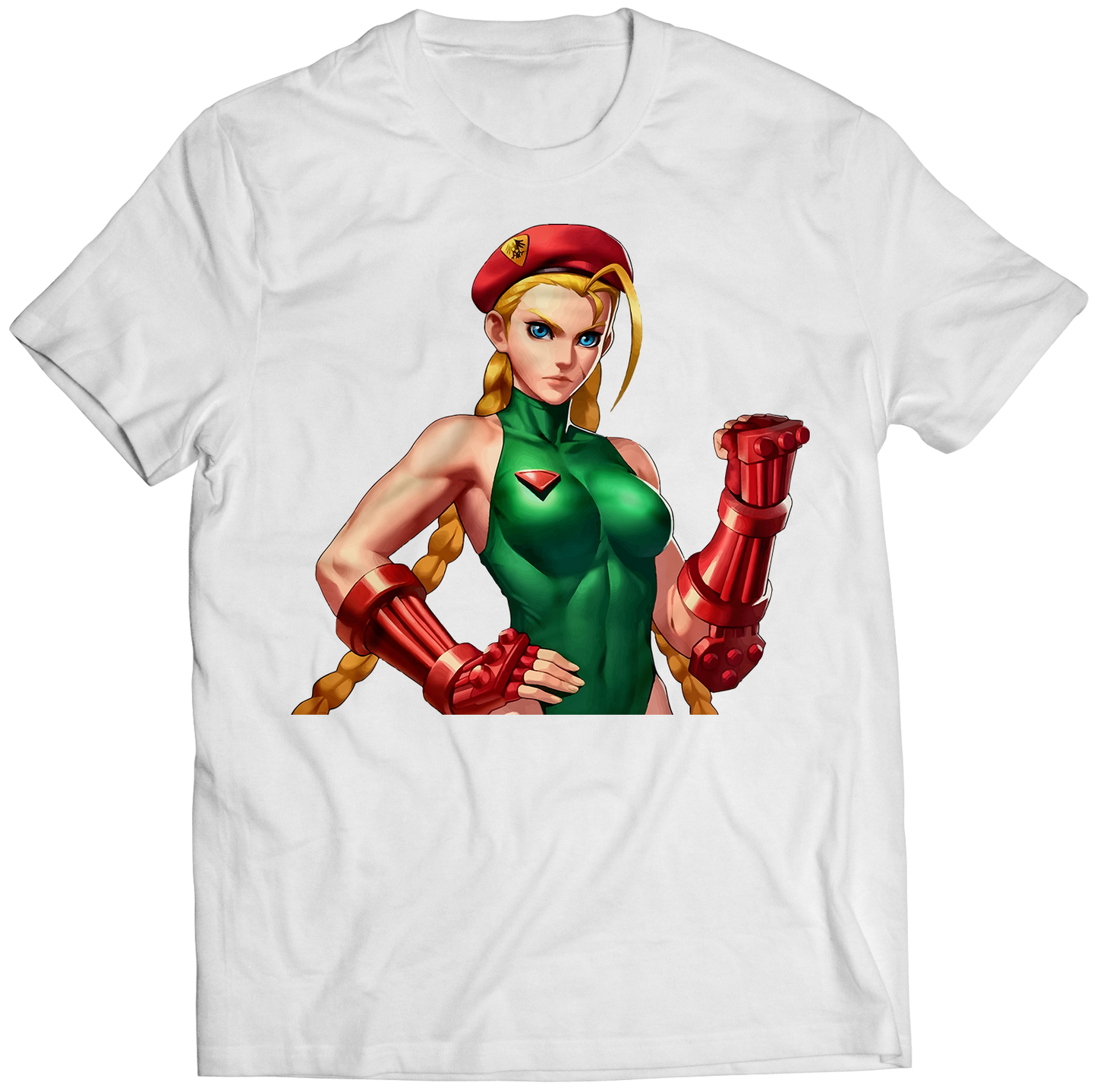 Cammy V2 Duel Fighter Premium Unisex T-shirt (Vectorized Design)