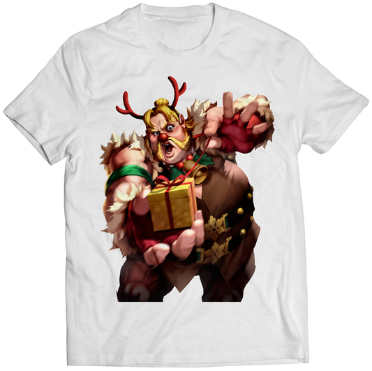 Christmas rufus Duel Fighter Premium Unisex T-shirt (Vectorized Design)