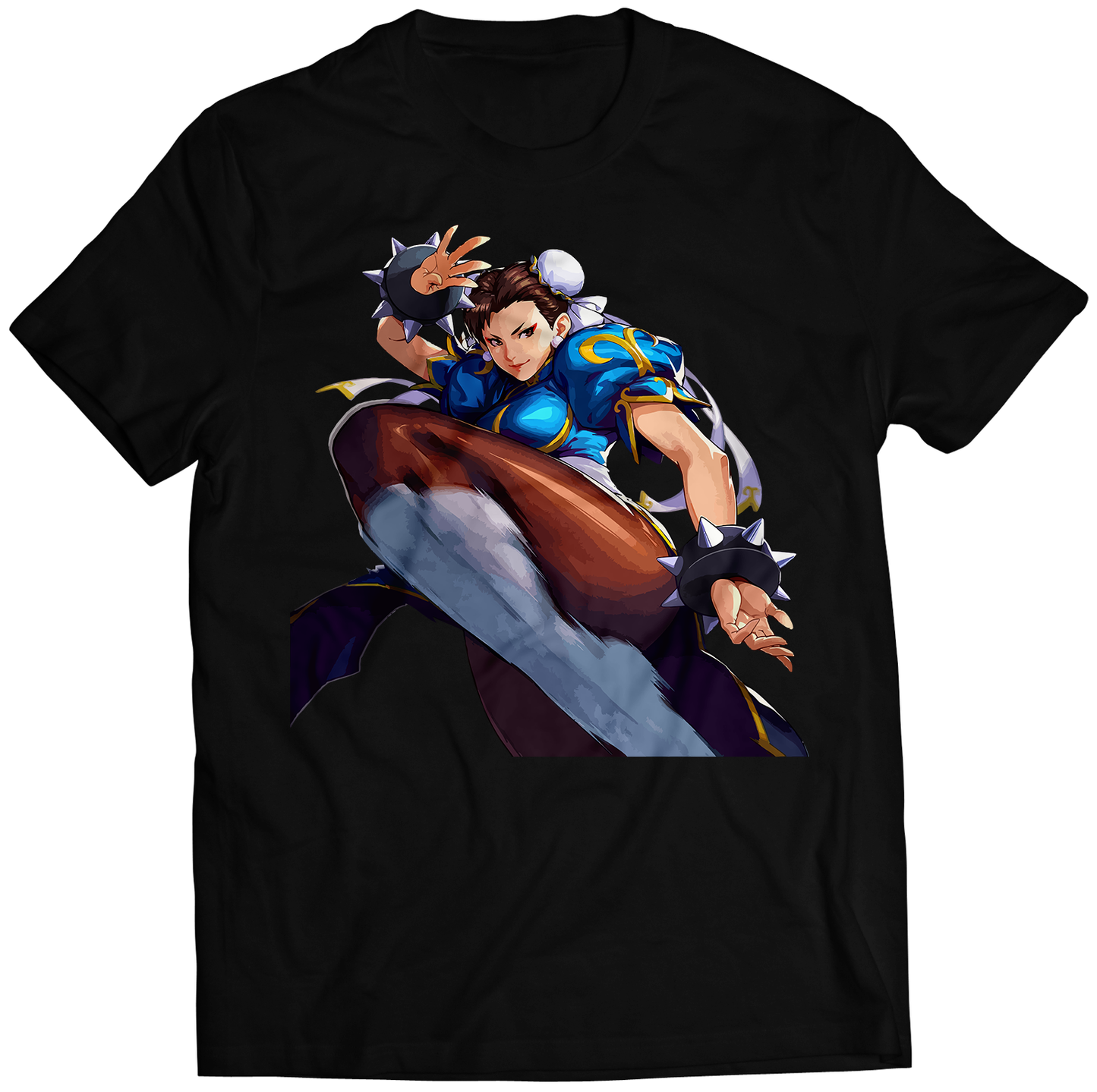 Chun li V3 promo art Duel Fighter Premium Unisex T-shirt (Vectorized Design)