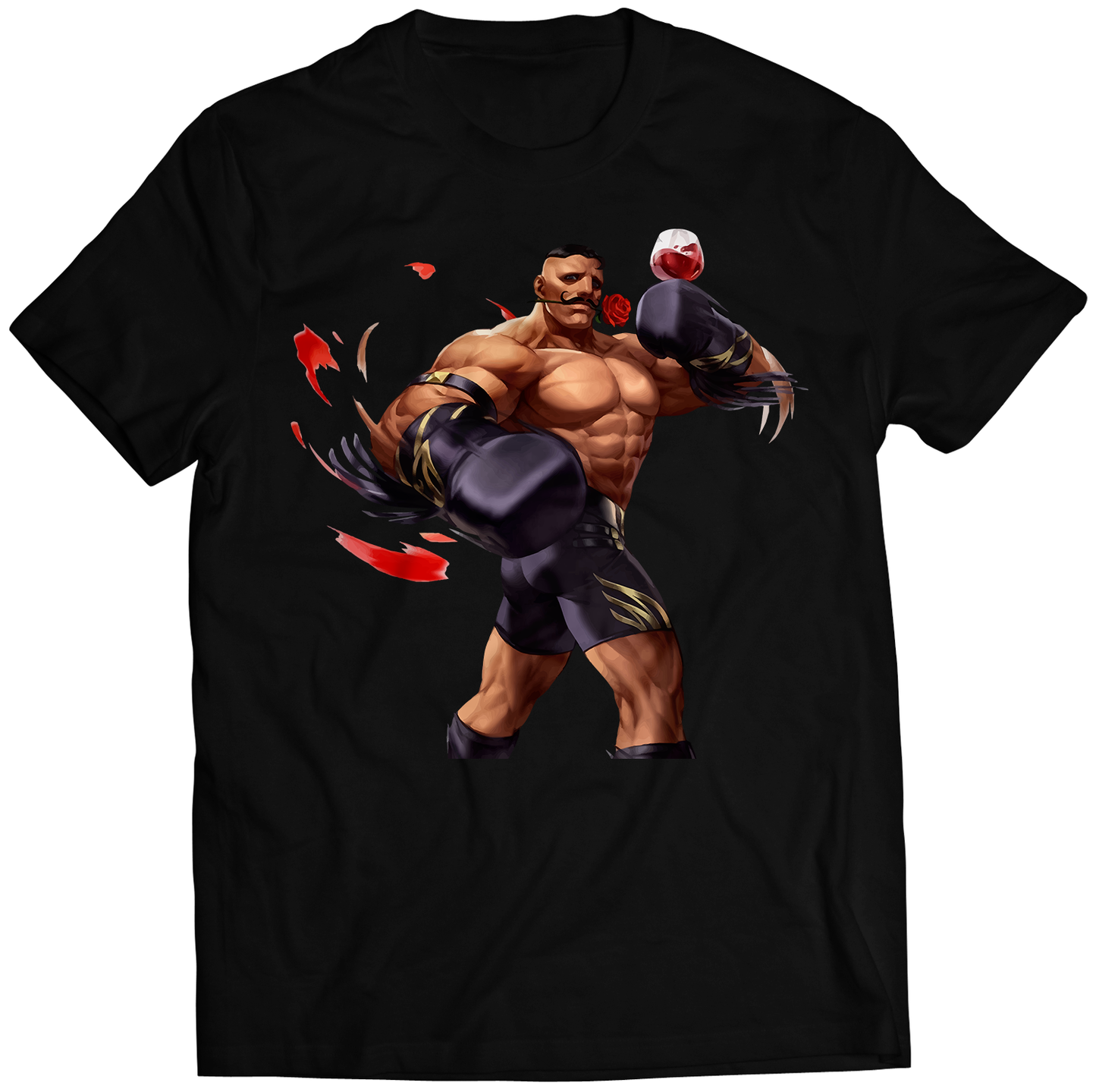 Coquettish dudley Duel Fighter Premium Unisex T-shirt (Vectorized Design)