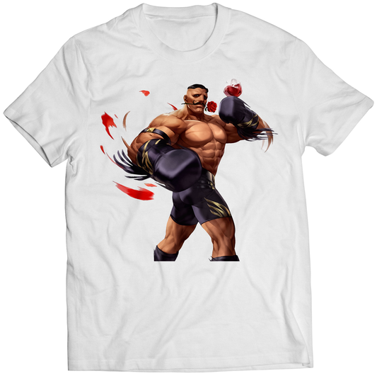 Coquettish dudley Duel Fighter Premium Unisex T-shirt (Vectorized Design)