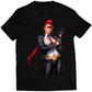Crimson viper V2 Duel Fighter Premium Unisex T-shirt (Vectorized Design)