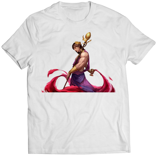 Dionysus Duel Fighter Premium Unisex T-shirt (Vectorized Design)