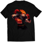 Fire Leopard Adon Duel Fighter Premium Unisex T-shirt (Vectorized Design)