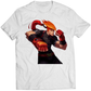 Fire Leopard Adon Duel Fighter Premium Unisex T-shirt (Vectorized Design)