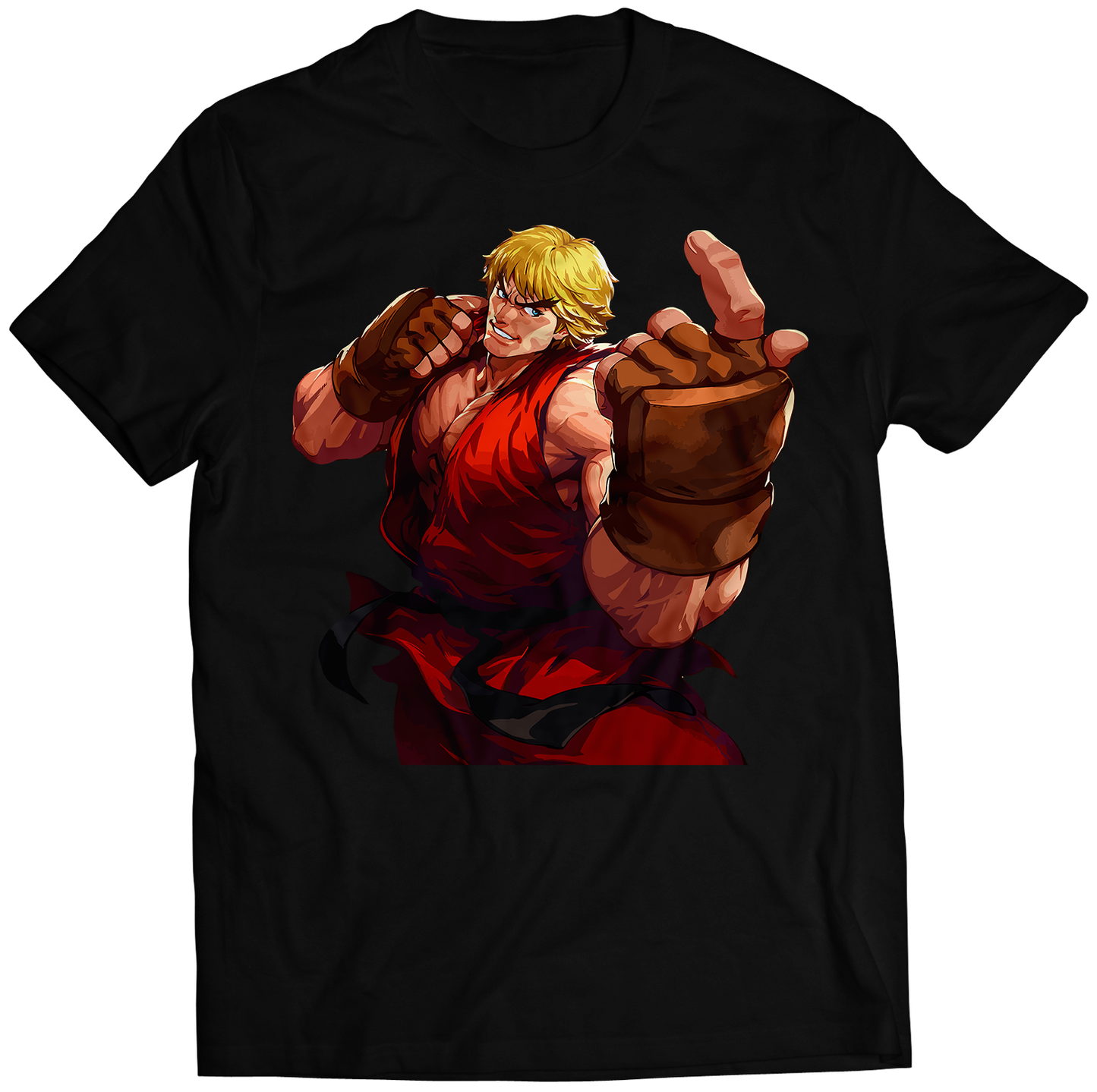 Ken Promo Art V2 Duel Fighter Premium Unisex T-shirt (Vectorized Design)