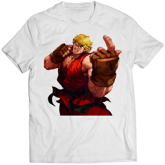 Ken Promo Art V2 Duel Fighter Premium Unisex T-shirt (Vectorized Design)