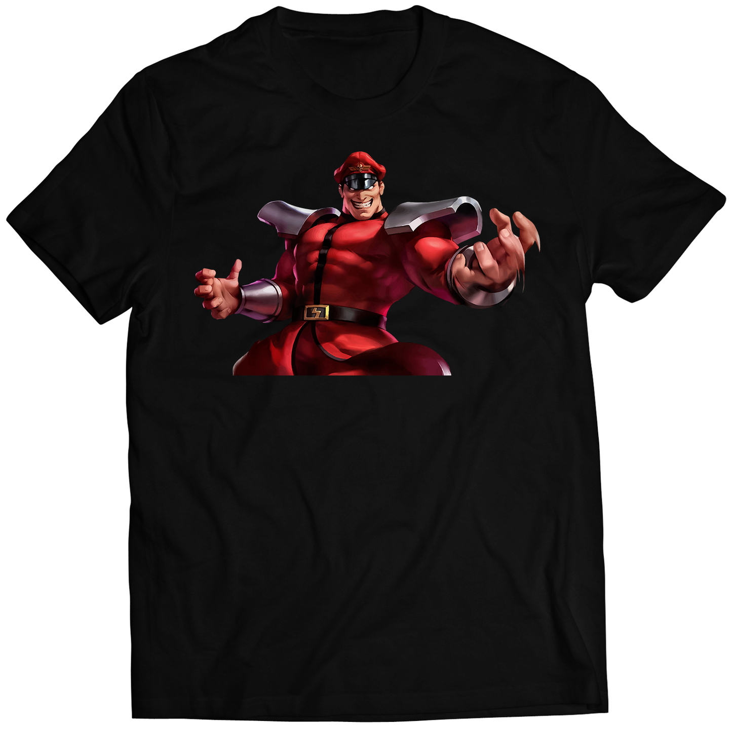 M Bison Duel Fighter Premium Unisex T-shirt (Vectorized Design)