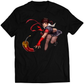 New Years Eve Sakura Duel Fighter Premium Unisex T-shirt (Vectorized Design)