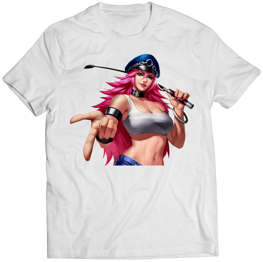 Poison Duel Fighter Premium Unisex T-shirt (Vectorized Design)
