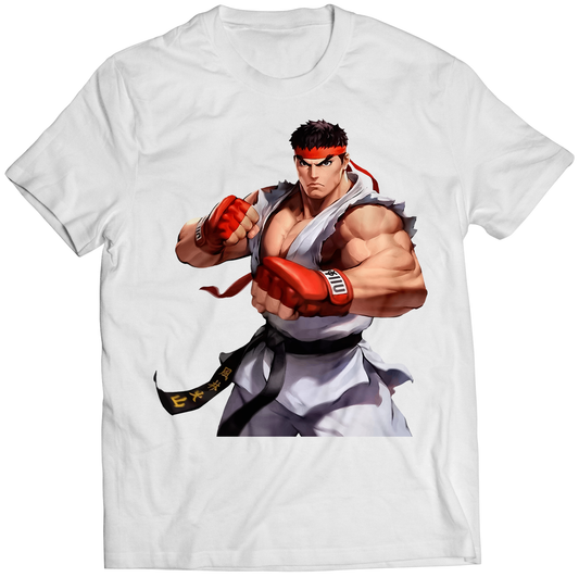 Ryu V1 Duel Fighter Premium Unisex T-shirt (Vectorized Design)