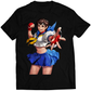 Sakura V1 Duel Fighter Premium Unisex T-shirt (Vectorized Design)