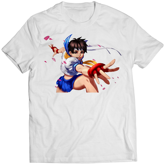 Sakura V2 Duel Fighter Premium Unisex T-shirt (Vectorized Design)