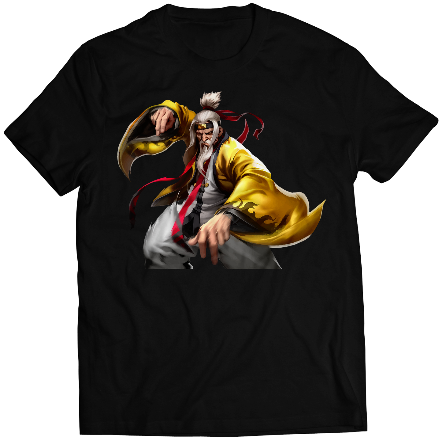 Taoist Gen Duel Fighter Premium Unisex T-shirt (Vectorized Design)