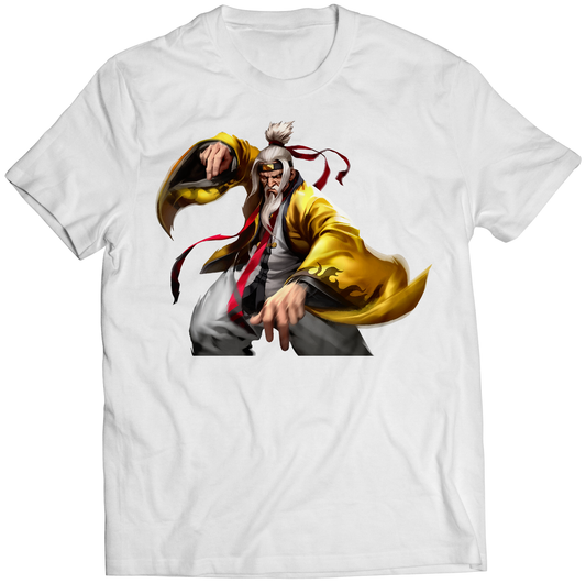 Taoist Gen Duel Fighter Premium Unisex T-shirt (Vectorized Design)