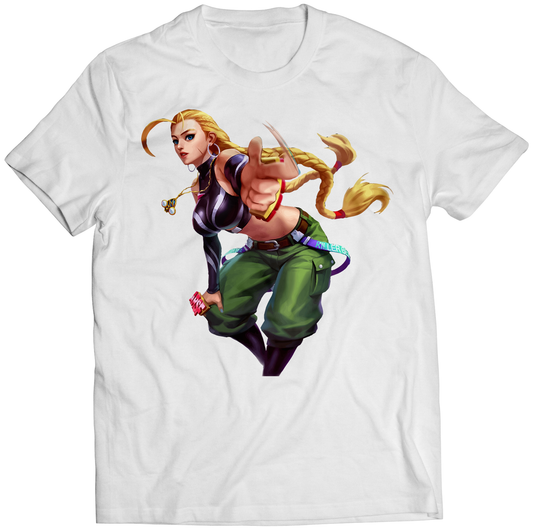 Trendy Cammy Duel Fighter Premium Unisex T-shirt (Vectorized Design)