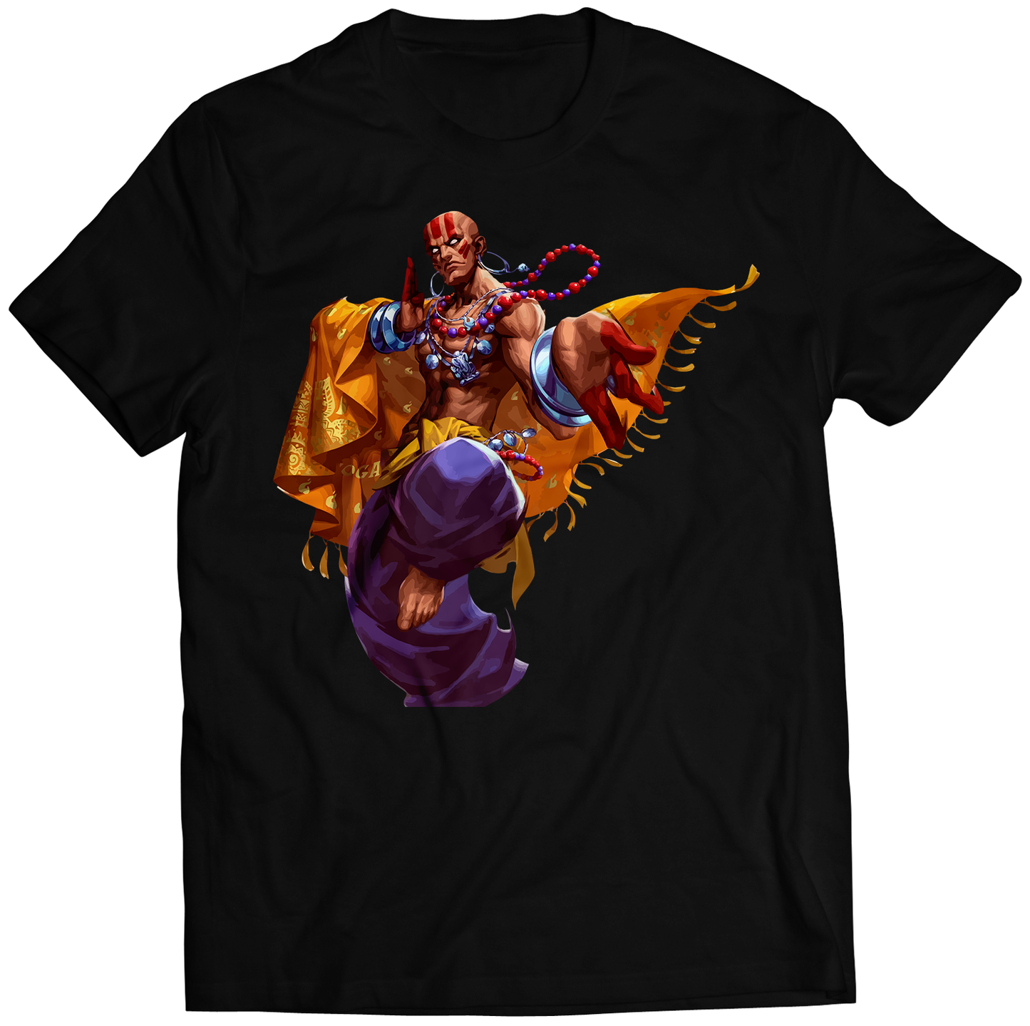 Trendy Dhalsim Duel Fighter Premium Unisex T-shirt (Vectorized Design)