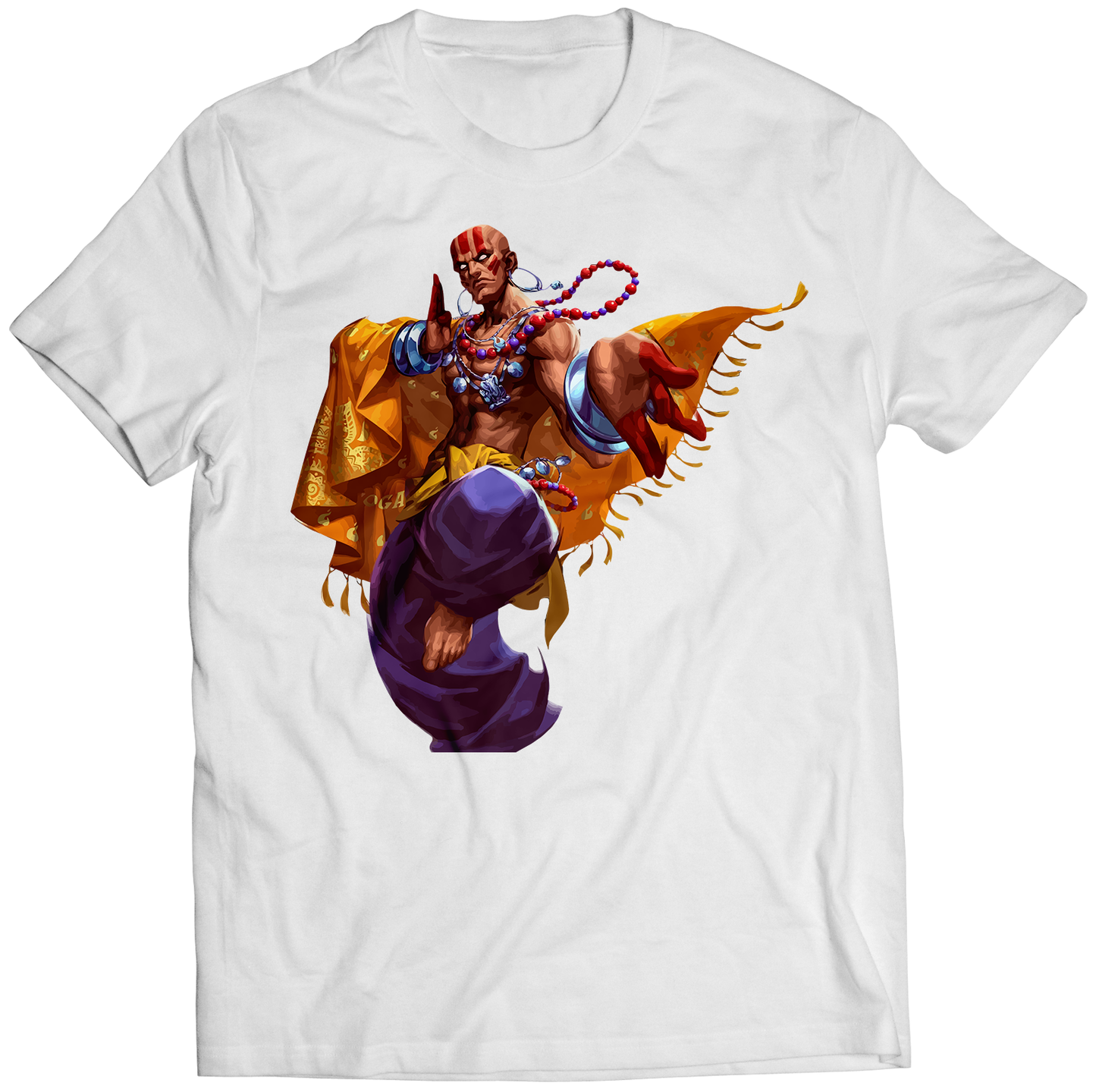 Trendy Dhalsim Duel Fighter Premium Unisex T-shirt (Vectorized Design)