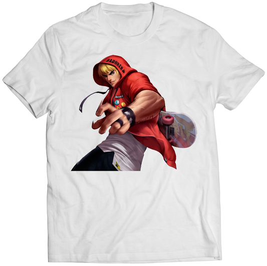 Trendy Ken Duel Fighter Premium Unisex T-shirt (Vectorized Design)