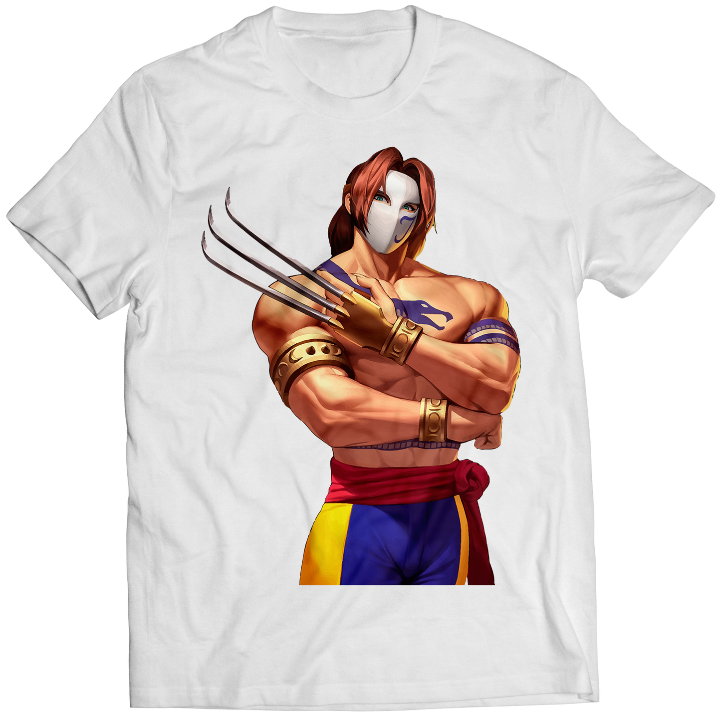 Vega V2 Duel Fighter Premium Unisex T-shirt (Vectorized Design)