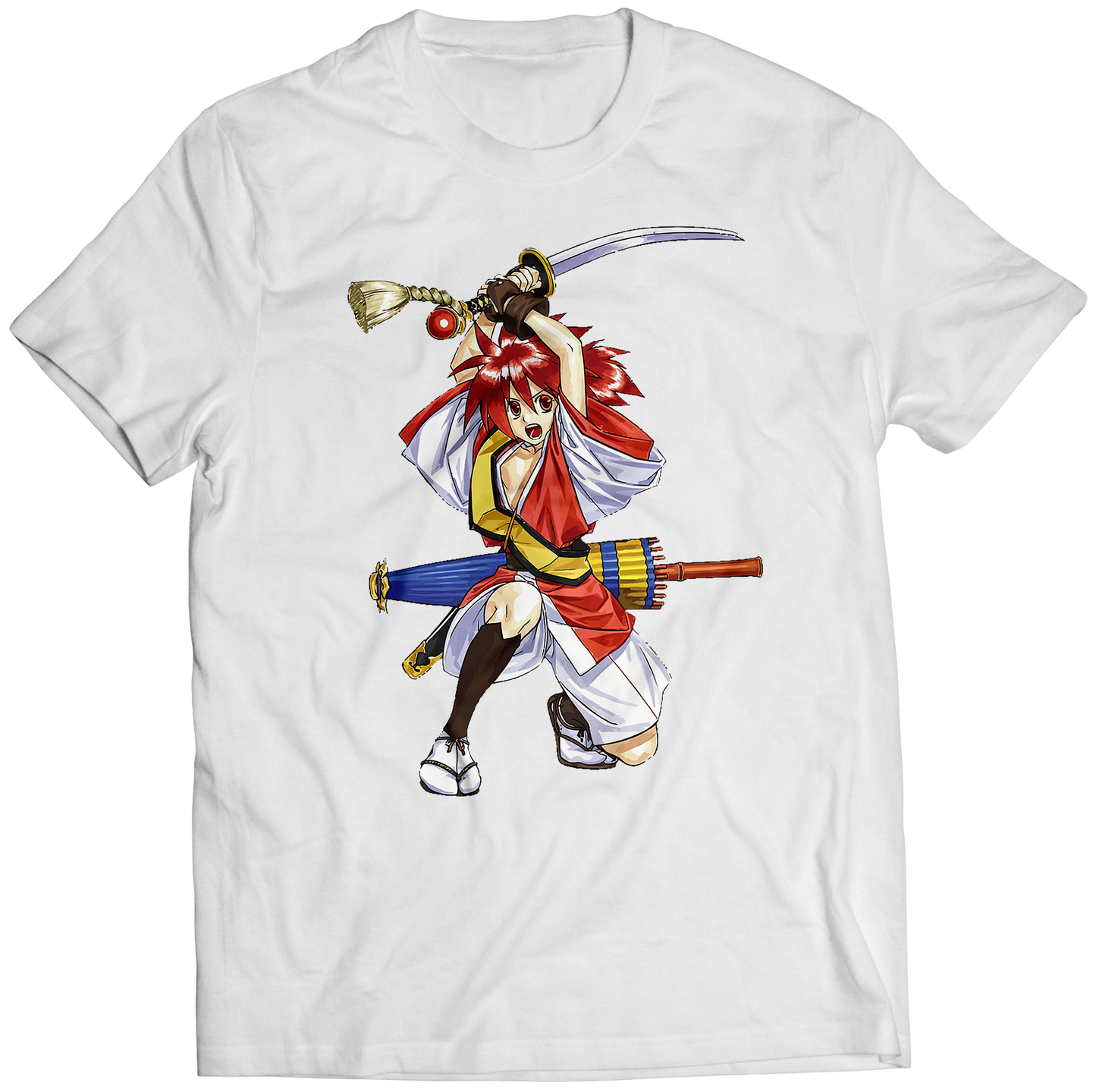 Shizumaru Samurai VI Tenka Premium Unisex T-shirt (Vectorized Design)