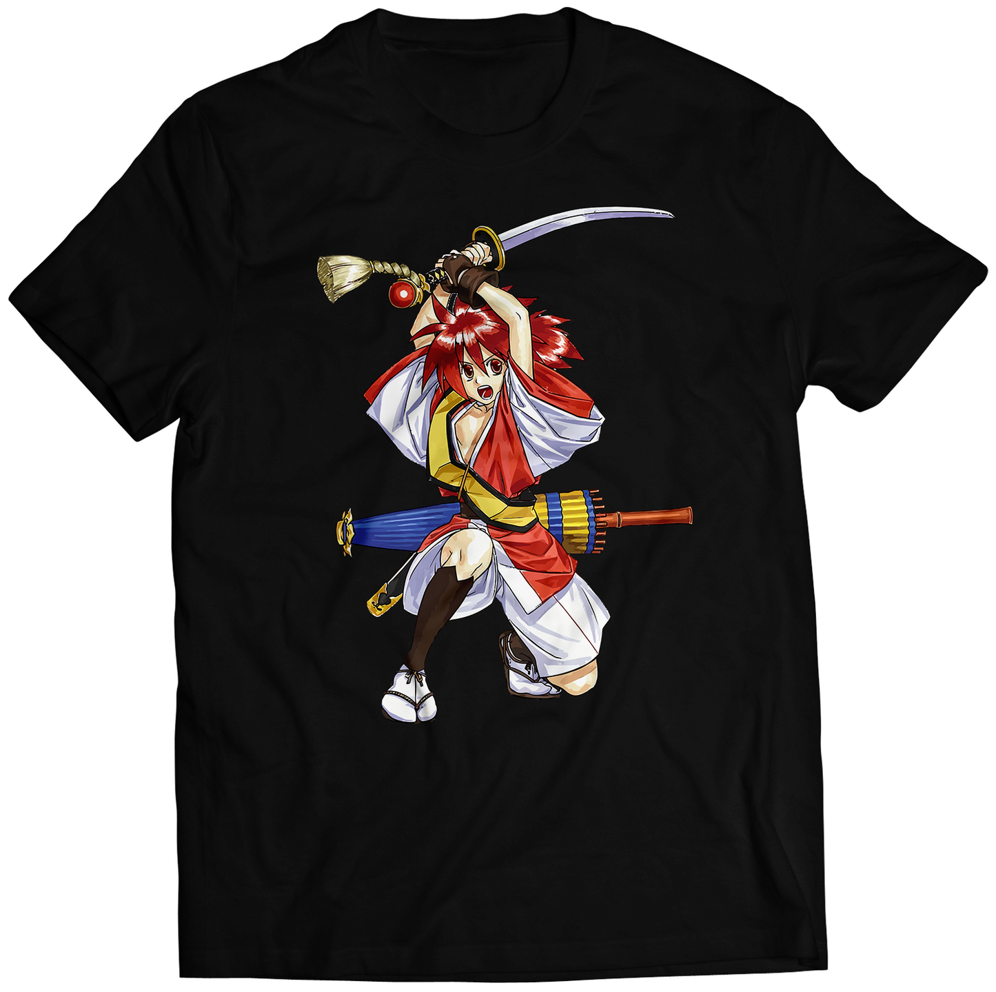 Shizumaru Samurai VI Tenka Premium Unisex T-shirt (Vectorized Design)