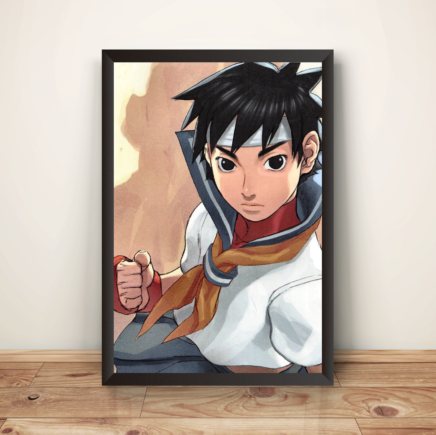 Sakura Fist Premium Poster (Vectorized Design)