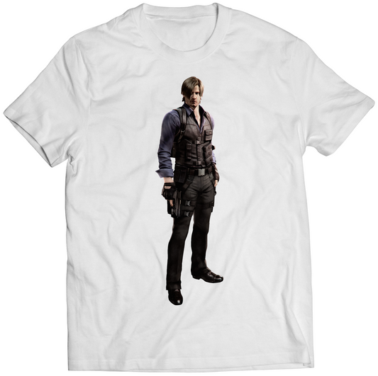 Leon Agent RE6 Premium Unisex T-shirt (Vectorized Design)
