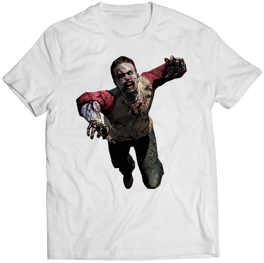 Jumpting Zombie RE6 Premium Unisex T-shirt (Vectorized Design)