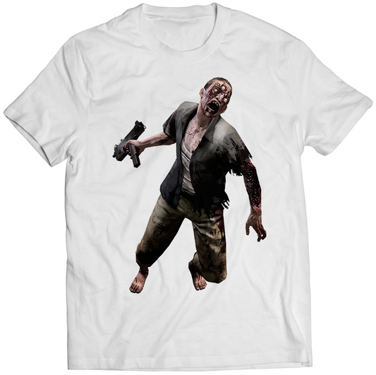 Chinese Zombie Thug V1 RE6 Premium Unisex T-shirt (Vectorized Design)