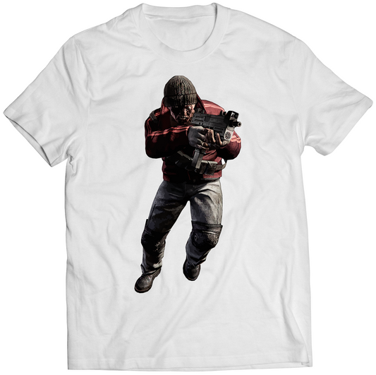 Edonian Zombie Thug V2 RE6 Premium Unisex T-shirt (Vectorized Design)
