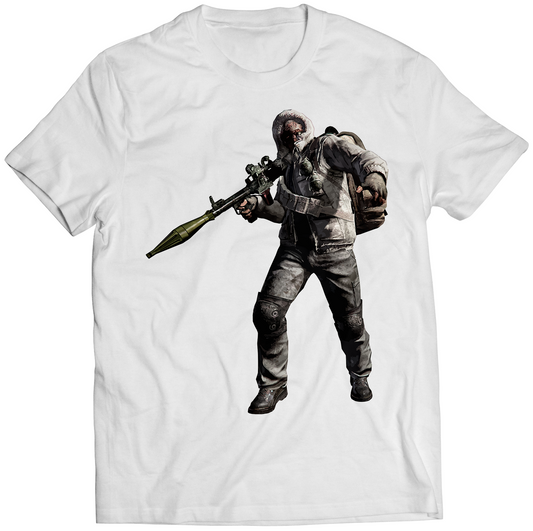 Edonian Zombie Thug V3 RE6 Premium Unisex T-shirt (Vectorized Design)