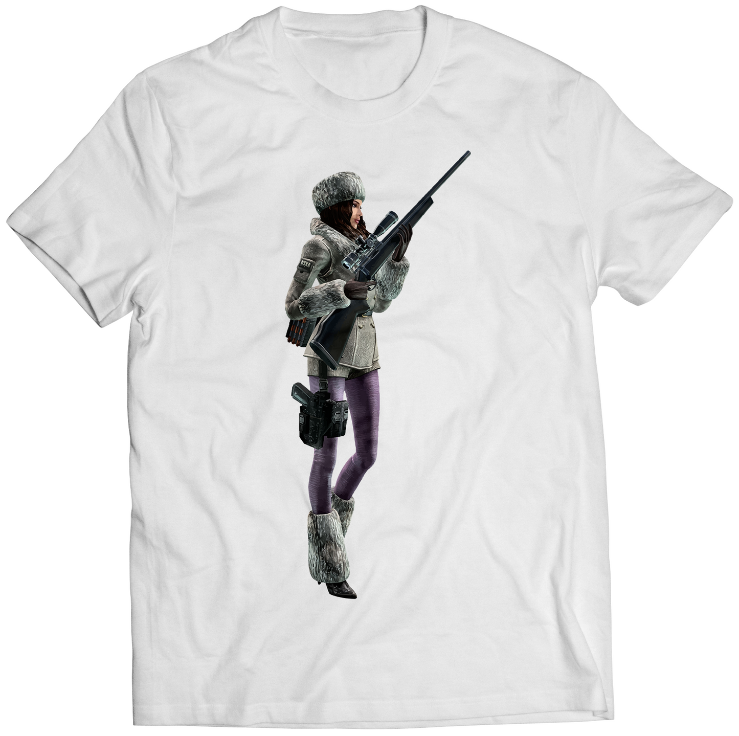 Jessica V1 Evil Revelations Premium Unisex T-shirt (Vectorized Design)
