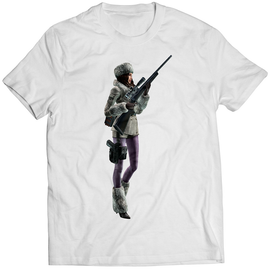 Jessica V1 Evil Revelations Premium Unisex T-shirt (Vectorized Design)