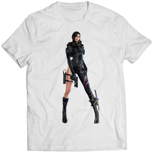 Jessica V2 Evil Revelations Premium Unisex T-shirt (Vectorized Design)
