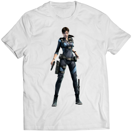 Jill Valentines Evil Revelations Premium Unisex T-shirt (Vectorized Design)