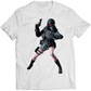 Lady Hunk Evil Revelations Premium Unisex T-shirt (Vectorized Design)