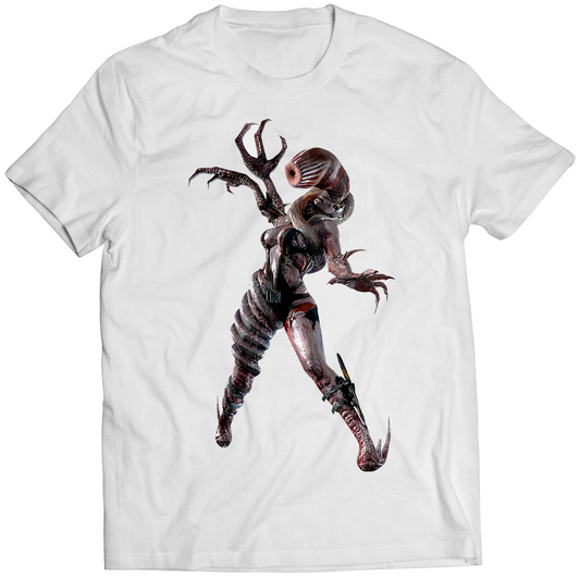 Rachel Evil Revelations Premium Unisex T-shirt (Vectorized Design)