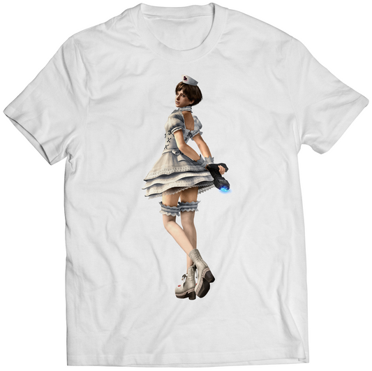 Rebecca V1 REvil The Mercenaries 3D Premium Unisex T-shirt (Vectorized Design)