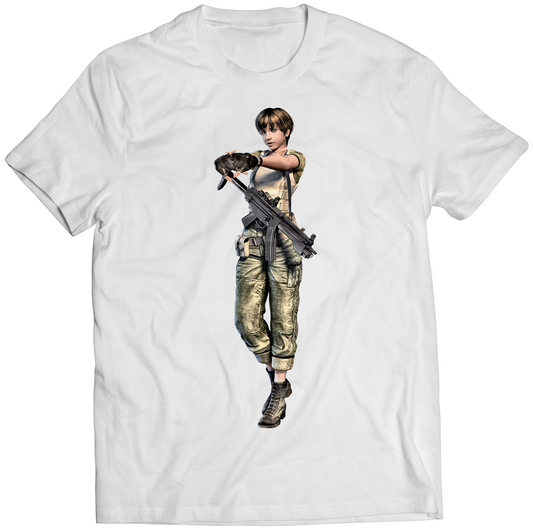 Rebecca V2 REvil The Mercenaries 3D Premium Unisex T-shirt (Vectorized Design)